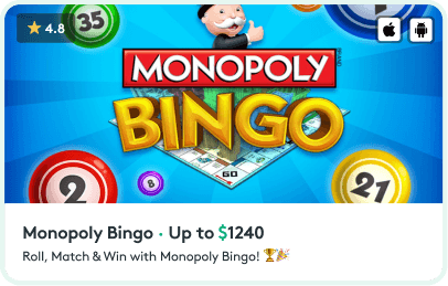 Monopoly Bingo game